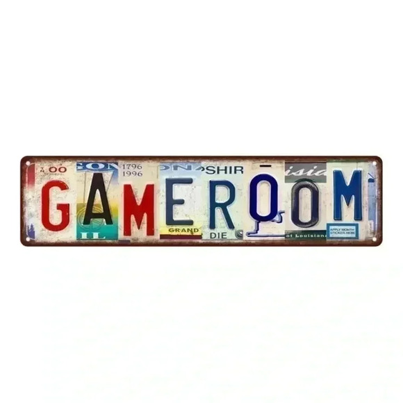 Other - Gameroom Vintage Sign